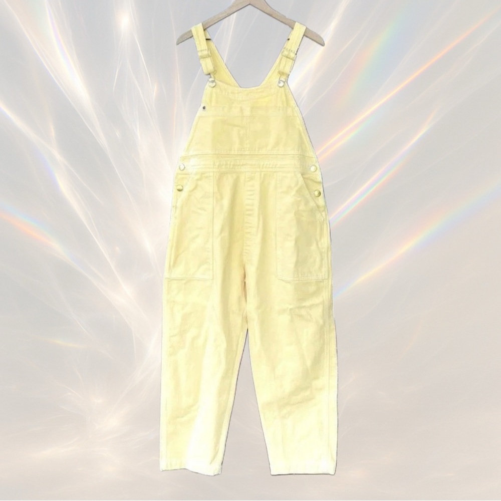 Big Bud Press Butter Yellow Original Overalls Size L